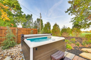 Dry Ridge Rental Home with Hot Tub and Farm Views!